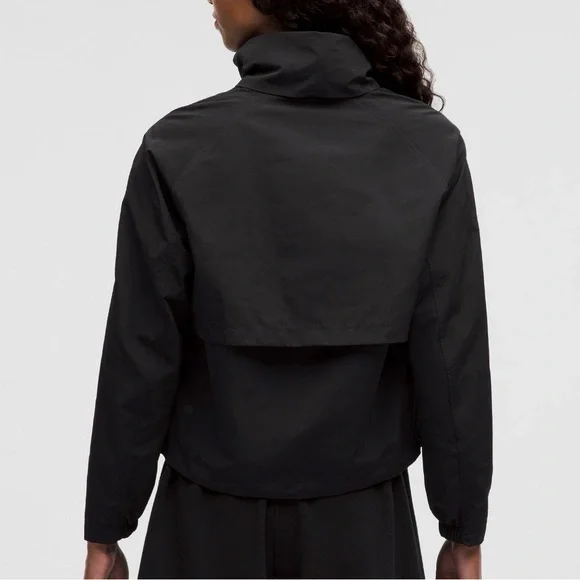Black Lululemon Always Effortless Classic Fit Women's Jacket size 2 - Picture 4 of 8
